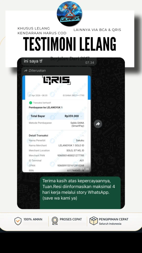 sedikit Testi Transaksi 26 April 2026