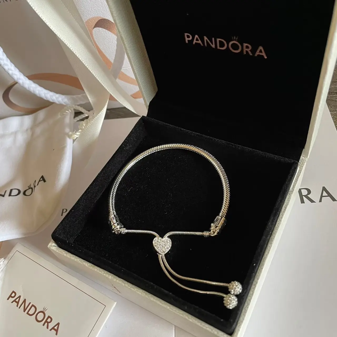 pandora charm bracelet silver - Gambar 3