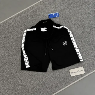 Fred Perry Track Short Black Stripe