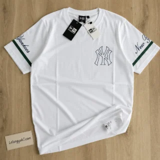 New York Yankees x New Era White Tee