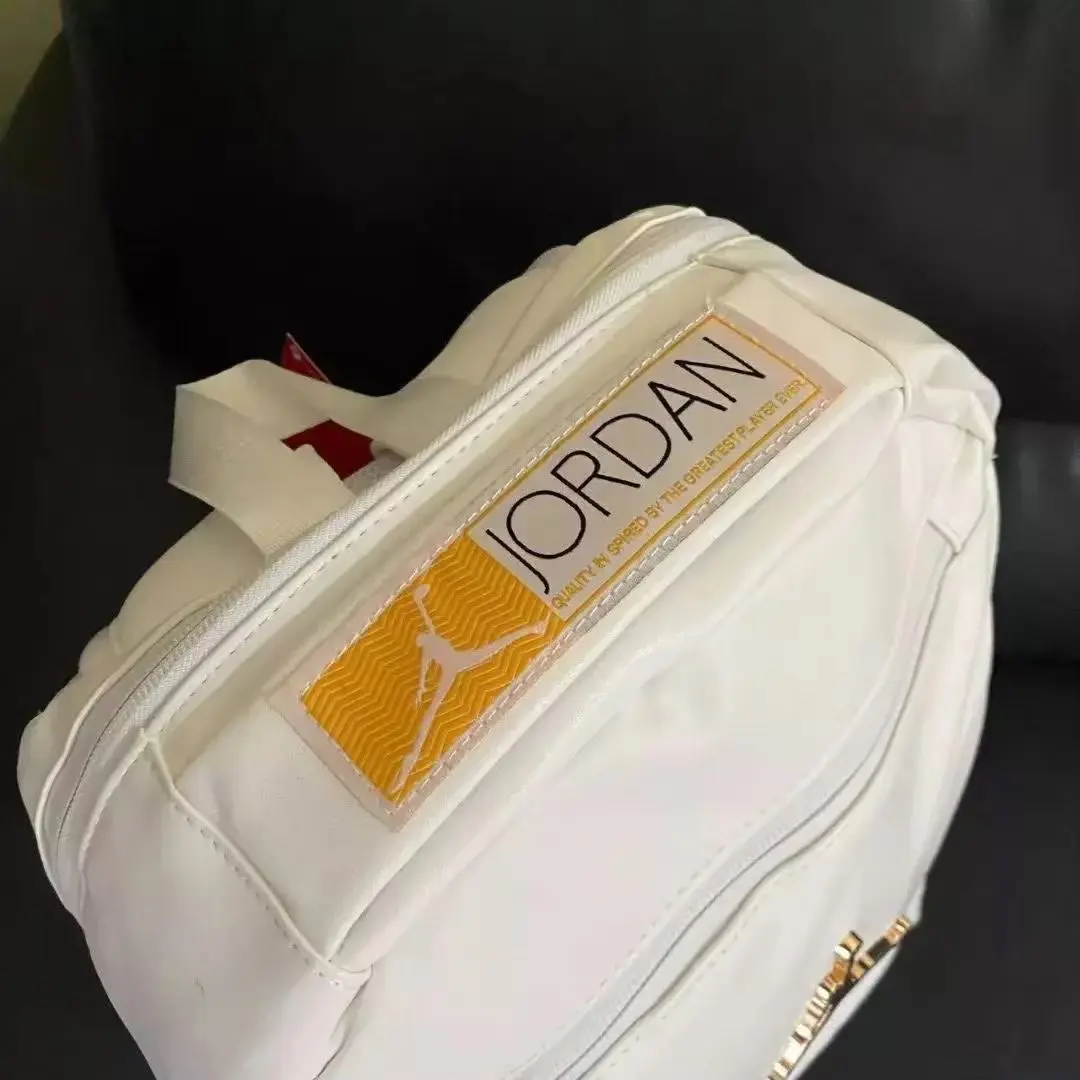 JORDAN BACKPACK WHITE - Gambar 6